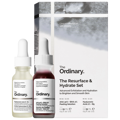 The Resurface & Hydrate Set - The Ordinary