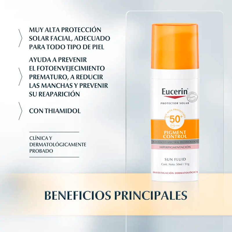 Eucerin Pigment Control SPF 50+ Sun Fluid