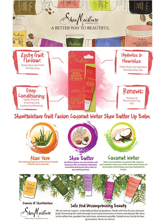 Shea Butter Vegan Lip Balm-Shea Moisture