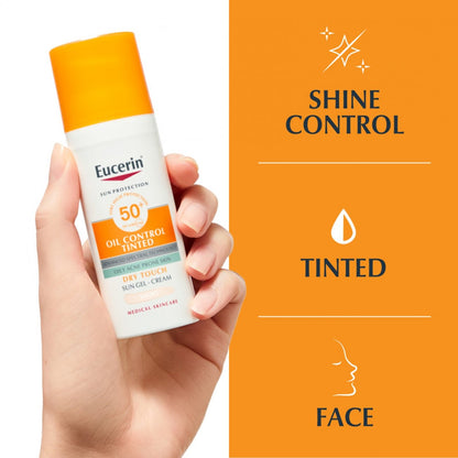 Eucerin Oil Control Tinted SPF 50+ Sun | Toque Seco