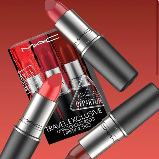 Dangerous Red Lipstick Trío Travel Exclusive - MAC