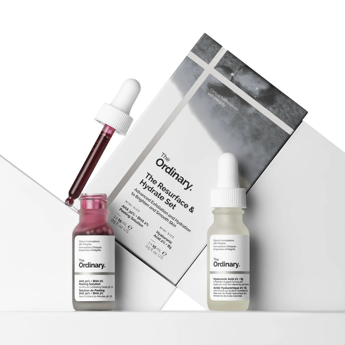 The Resurface & Hydrate Set - The Ordinary