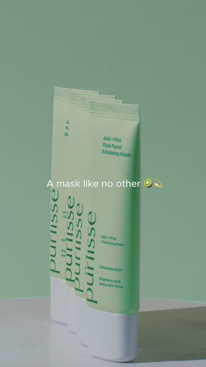Aha+Pha Flash Facial Exfoliating Mask - Purlisse