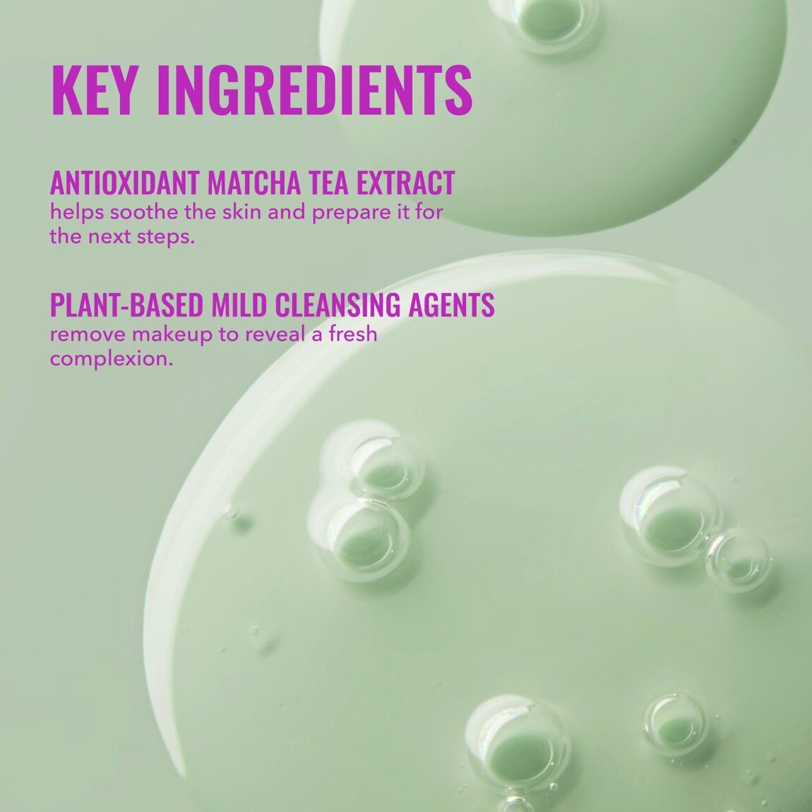 Matcha Dual Phase Cleansing Oil - Good Molecules