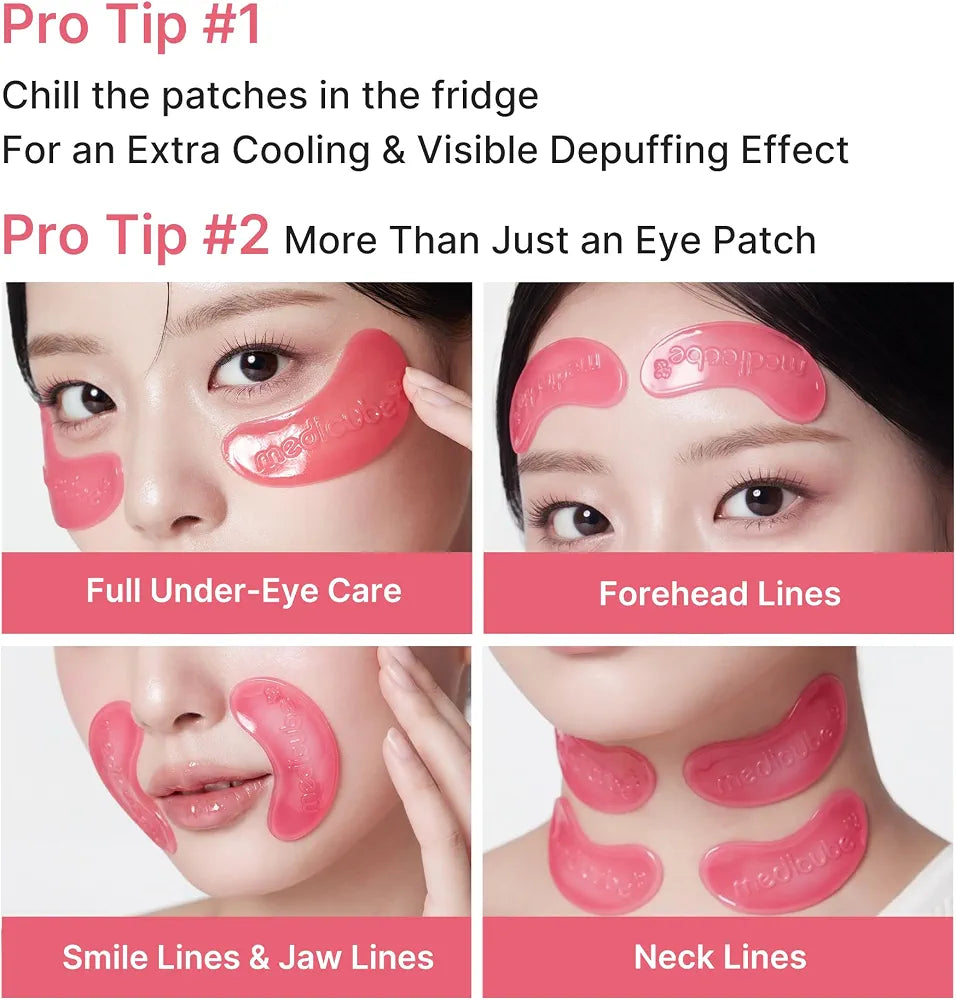 Pdrn Pink Collagen Jelly Eye Mask - Medicube