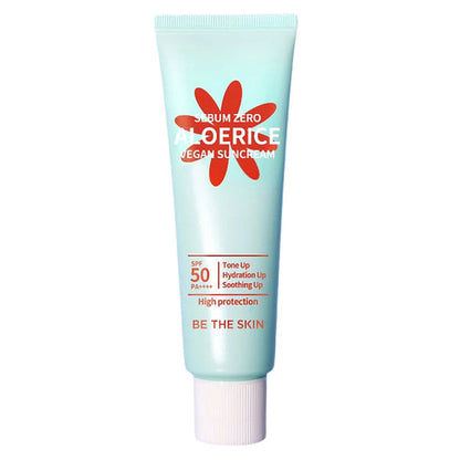 Sebum Zero Aloerice Vegan Suncream Spf 50 PA***- Be The Skin