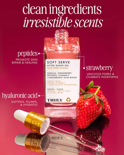 Soft Serve After Shave Oil - Truly
