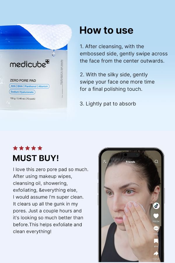 Zero Pore Pad - Medicube