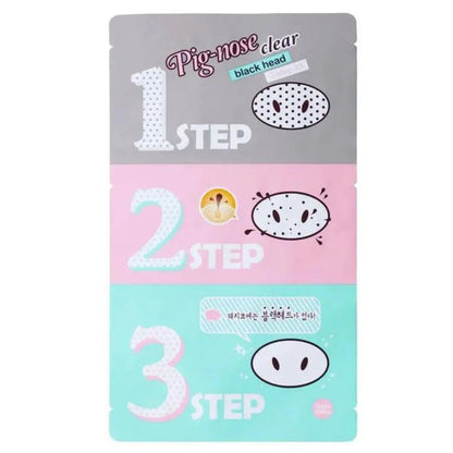 Pig-Clear Black Head 3 Step Kit - Holika Holika
