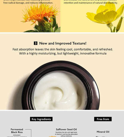 Black Rice 10 Hyaluronic Cream Unscented - Haruharu Wonder