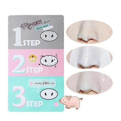 Pig-Clear Black Head 3 Step Kit - Holika Holika