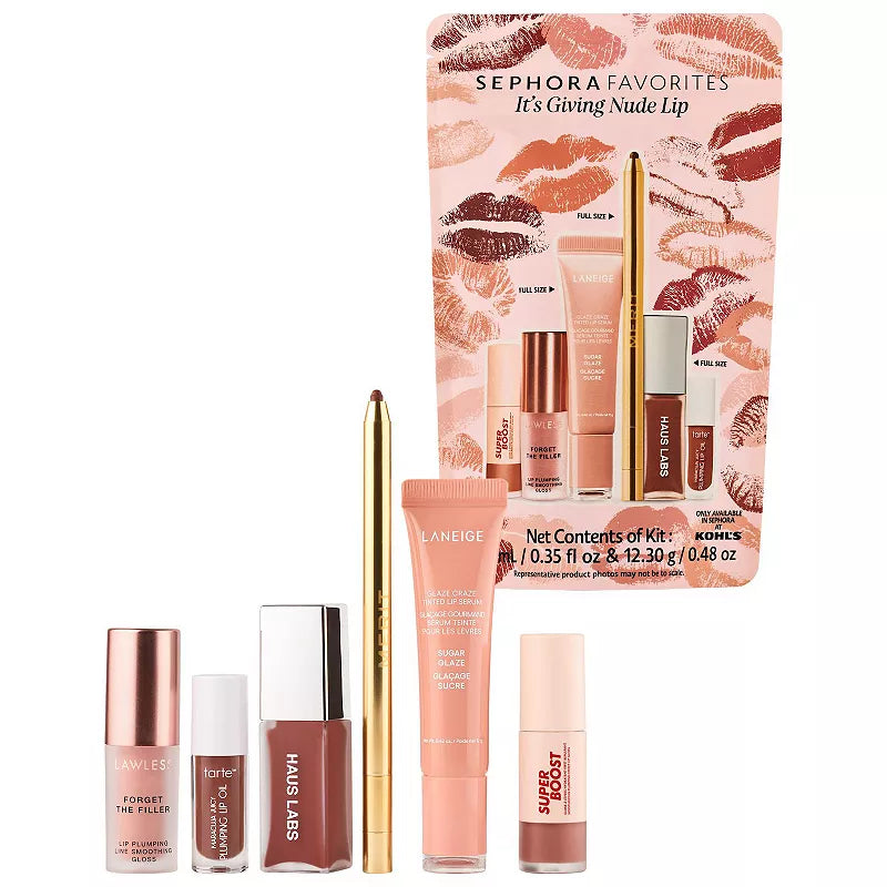 It’s Giving Nude Lip Kit - Sephora Favorites