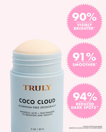 Aluminum Free Deodorant with Mandelic Acid+Niacinamide - Truly