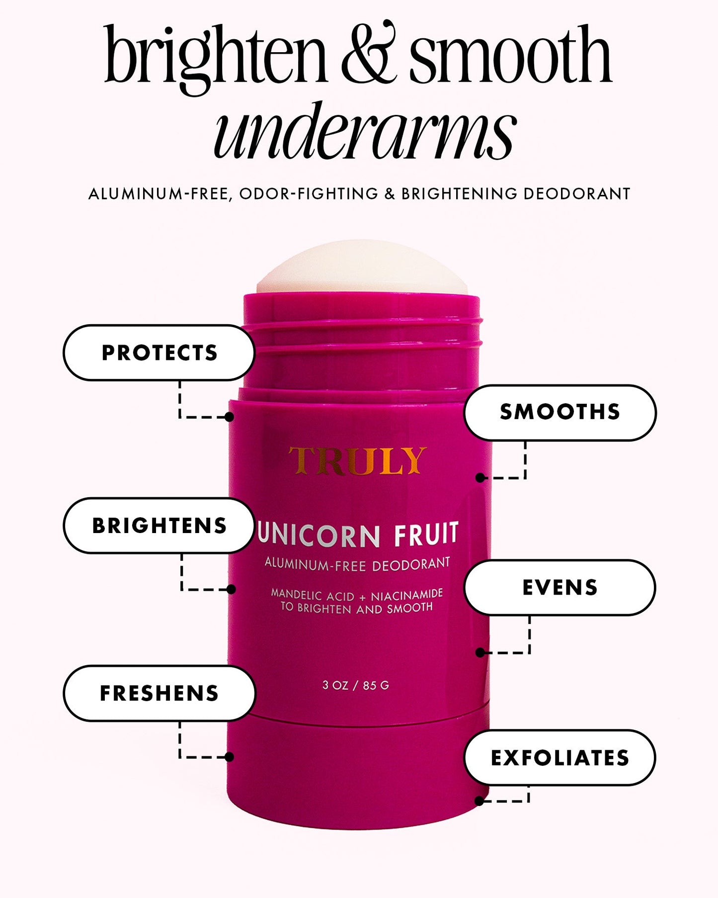 Unicorn Fruit Aluminum-Free Deodorant - Truly