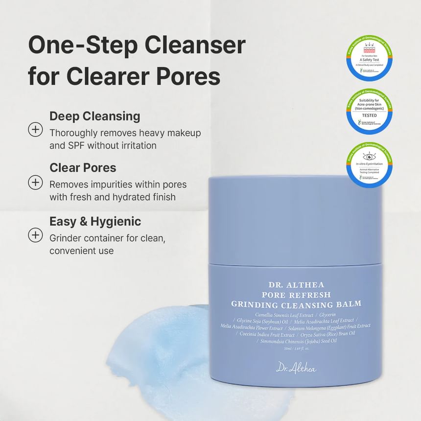 Pore Refresh Grinding Cleansing Balm - Dr. Althea