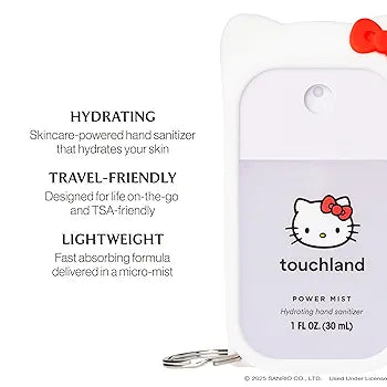 Limited Edition Berry Bliss Mist + Case - Touchland x Hello Kitty