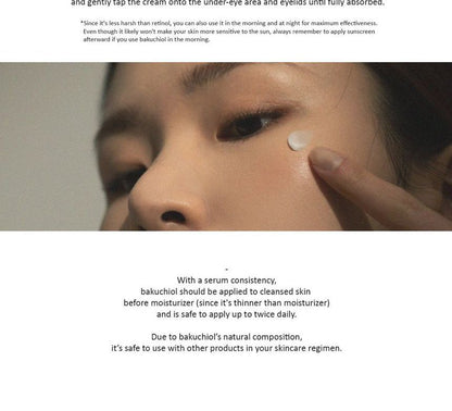 Black Rice Bakuchio Eye Cream - Haruharu Wonder