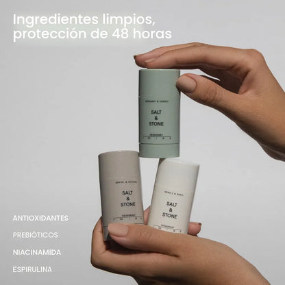 Mini Deodorant Discovery Set - Salt & Stone