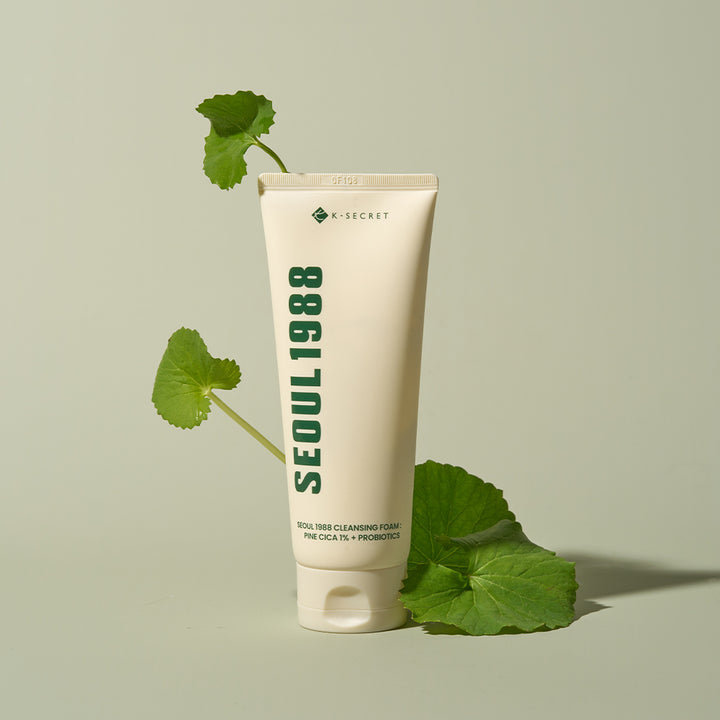Seoul 1988 Cleansing Foam Pine Cica 1%+Probiotics - K-Secret