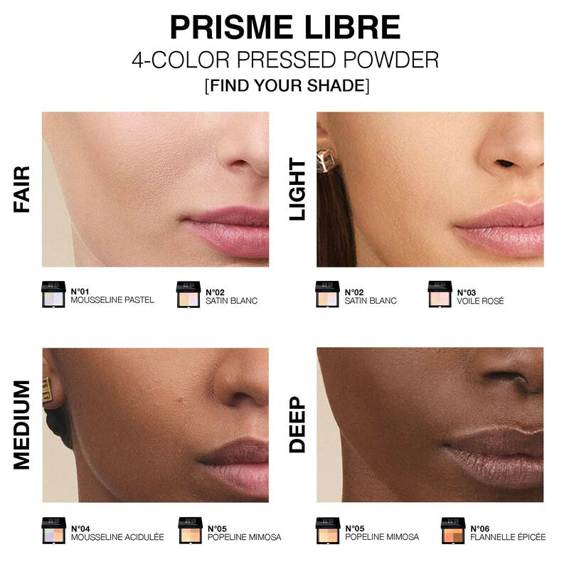 Prisme Libre 4 Color Pressed Powder - Givenchy