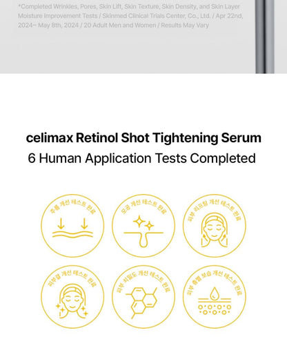 The Vita-A Retinol Shot Tightening Serum - Celimax