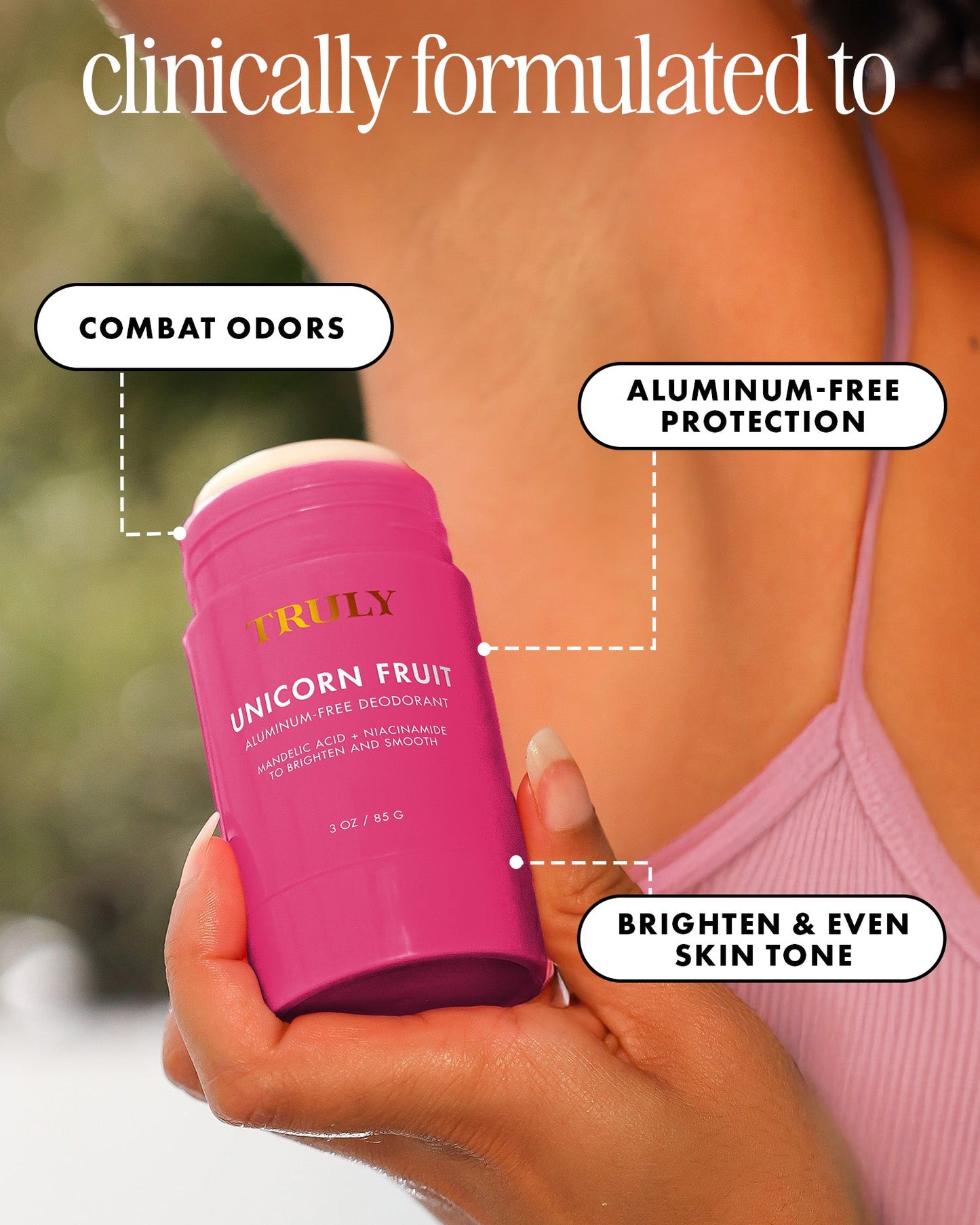 Unicorn Fruit Aluminum-Free Deodorant - Truly