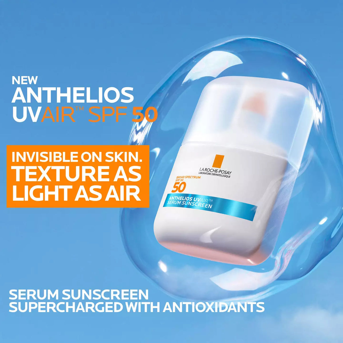 50+ Anthelios UVAIR Serum Sunscreen - La Roche Posay