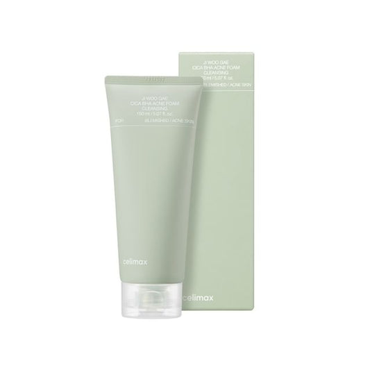 JI Woo Gae Cica Bha Acne Foam Cleansing - Celimax