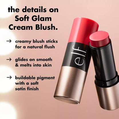 Soft Glam Cream Blush - Elf