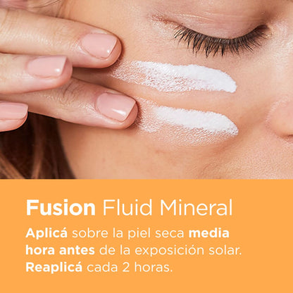 Fusion Fluid Mineral 50 Spf Uvb Uva - Isdin Fotoprotector