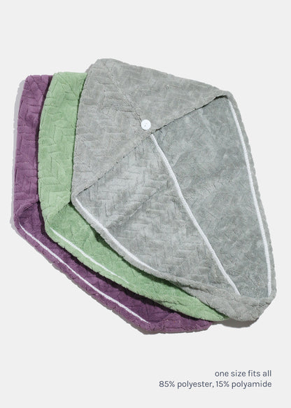 Microfiber Hair Towel Turban - Aoa