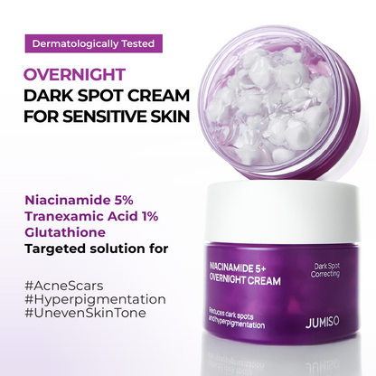 Niacinamide 5+Overnight Cream - Jumiso