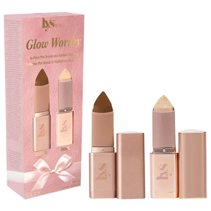 Glow Worthy Two Pieces Mini Bronze and Highight Collection - Lys Beauty