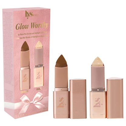 Glow Worthy Two Pieces Mini Bronze and Highight Collection - Lys Beauty