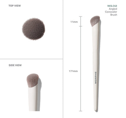 M 132 Angled Concealer Brush - Morphe