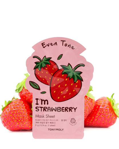 Even Tone I'm Strawberry Mask Sheet - Tonymoly