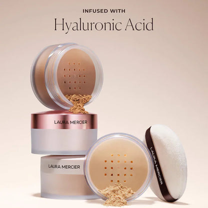 Ultra Blur Translucent Loose Setting Powder & Puff - Laura Mercier