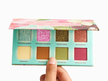 Pressed Pigment Palette Princesa Del Caribe - Alamar Cosmetics