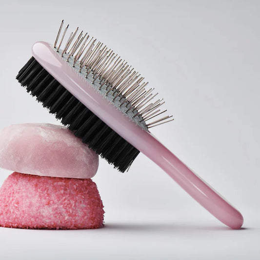 Double Take Dual Sided Detangling and Smooth Hair Brush - Mane