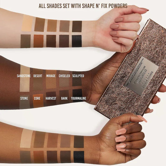 Groundwork Defining Neutral Palette For Eye-Brows-Face & Lips - Danessa Myricks Beauty