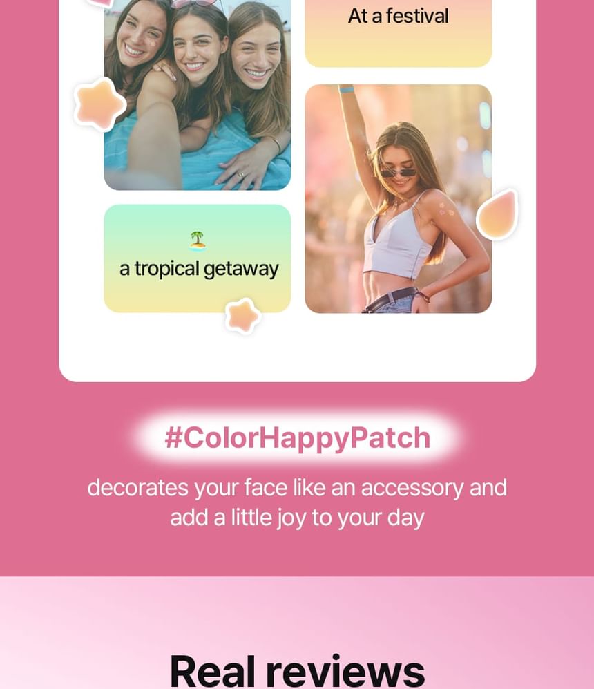 Patch For Blemishes Colorful - Needly