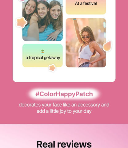 Patch For Blemishes Colorful - Needly