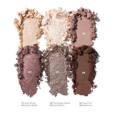 ChromaPlus 6-Pan EyeShadow Palette - Morphe