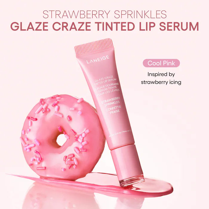 Donut Delight Lip Serum Duo+Charm - Laneige