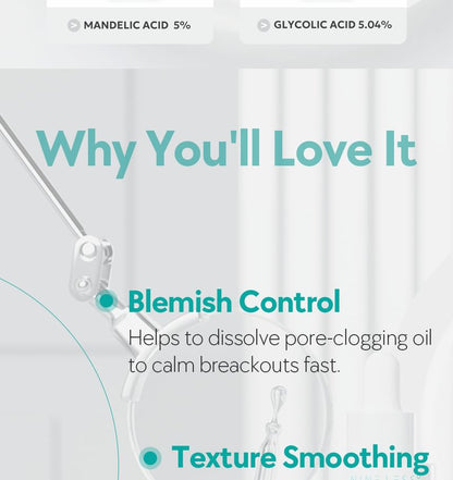 Salicylic Acid Serum Molecules Clear - Nine Less