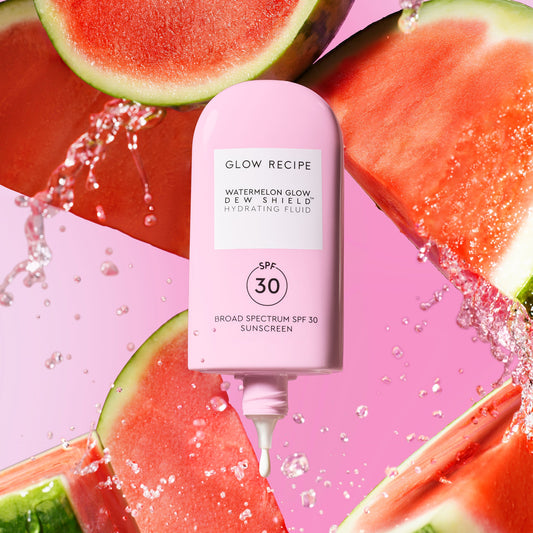 Watermelon Glow Dew Shield Hydrating Fluid Spf 30 - Glow Recipe