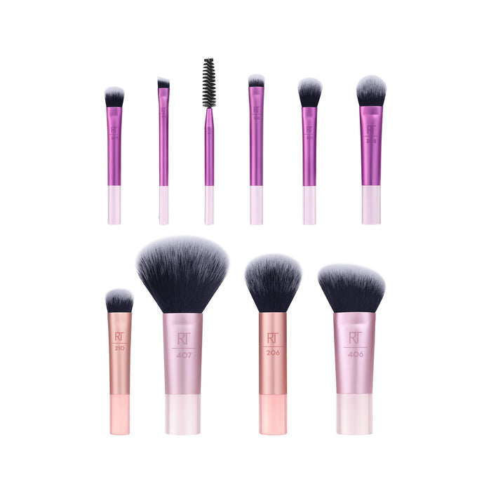 Travel Fantasy Mini Brush 10-In-1 Total Face Kit - Real Techniques