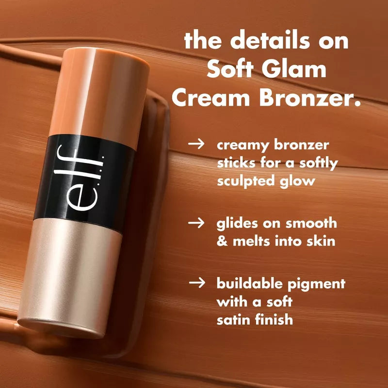 Soft Glam Cream Bronzer - Elf