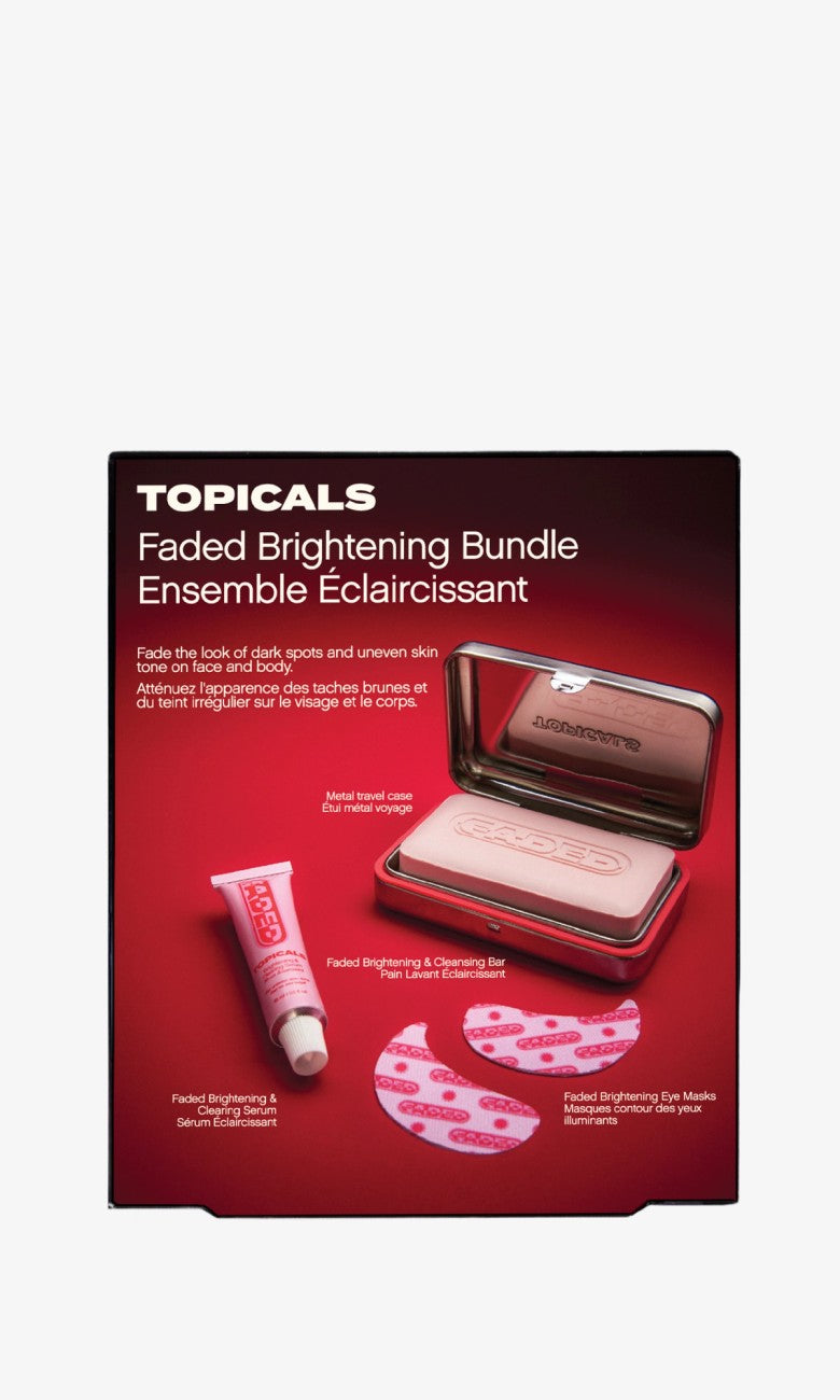Faded Brightening Bundle & Cleansing Bar Set - Topicals
