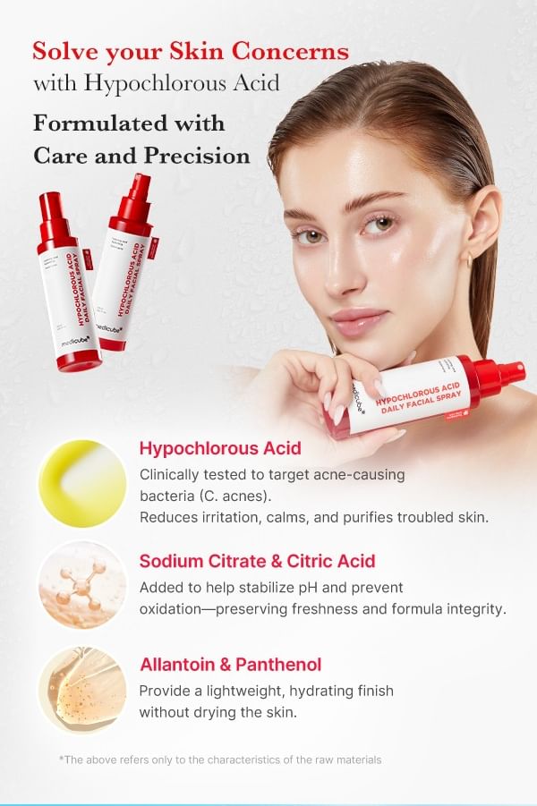 Hypochlorous Acid Daily Facial Spray - Medicube